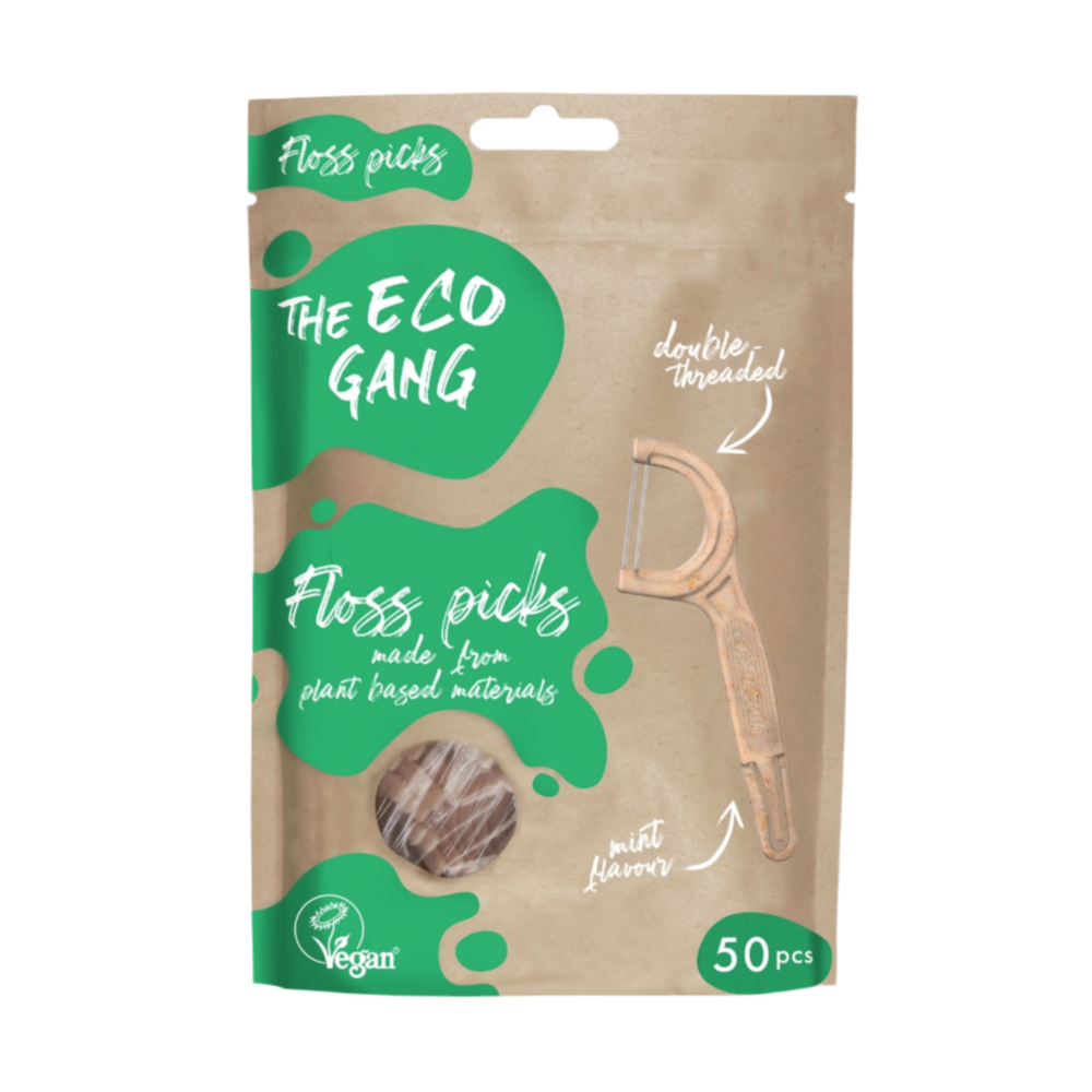 The Eco Gang Flosstokjes Mint
