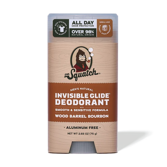 Invisible Glide Deodorant Wood Barrel Bourbon