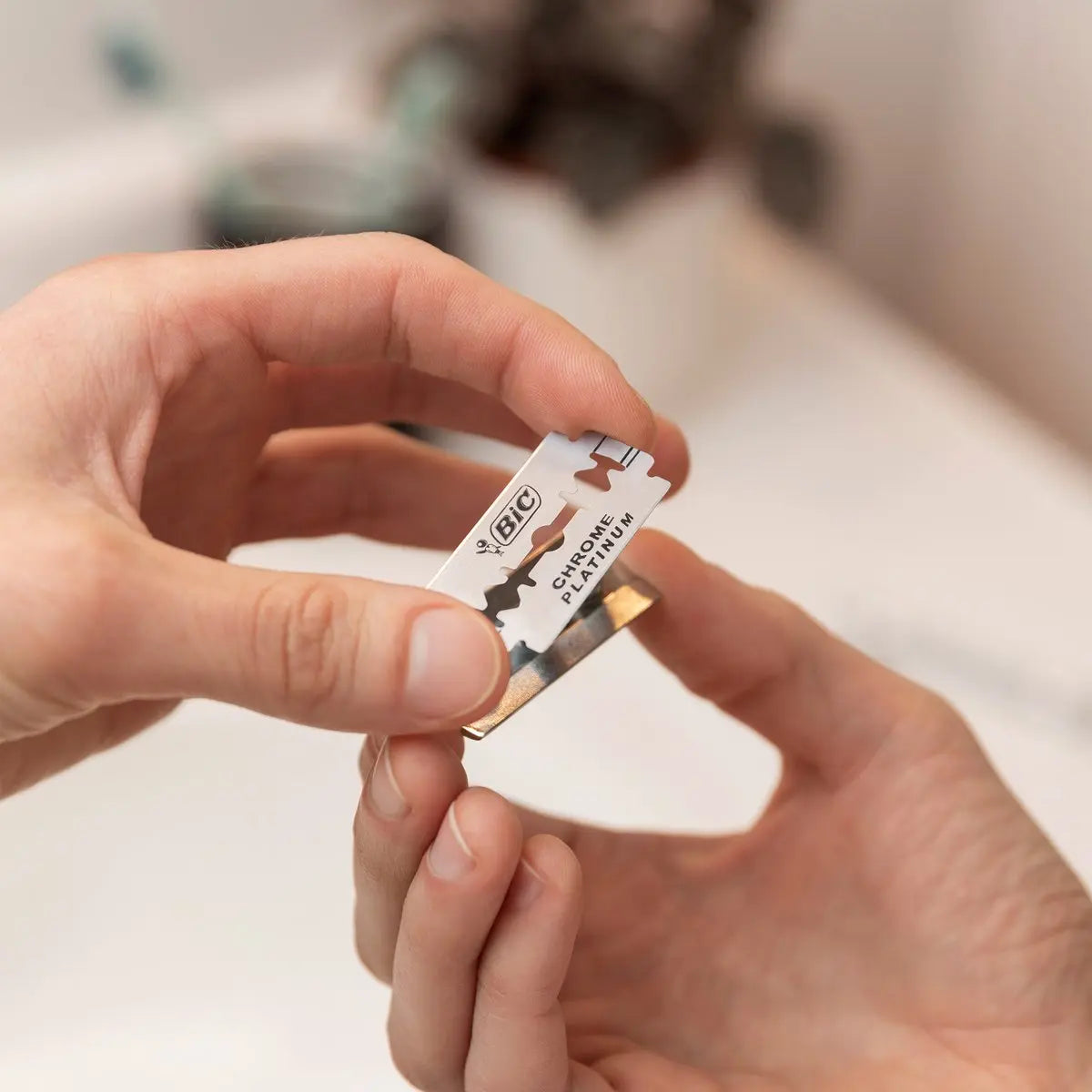 Safety Razor Chrome Platinum Blades