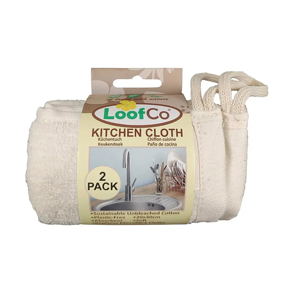 Ongebleekte vaatdoekjes LoofCo