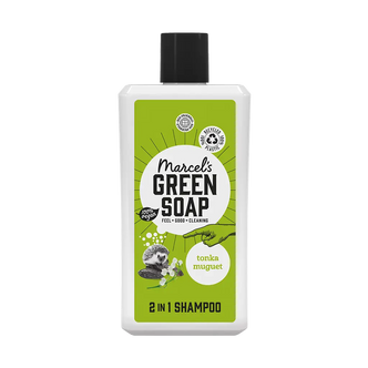 Marcel's Green Soap 2-in-1 Shampoo Tonka & Muguet 500 ml voorkant