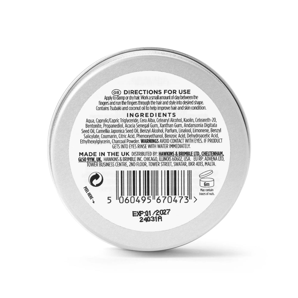 Achterkant blikje Matt clay