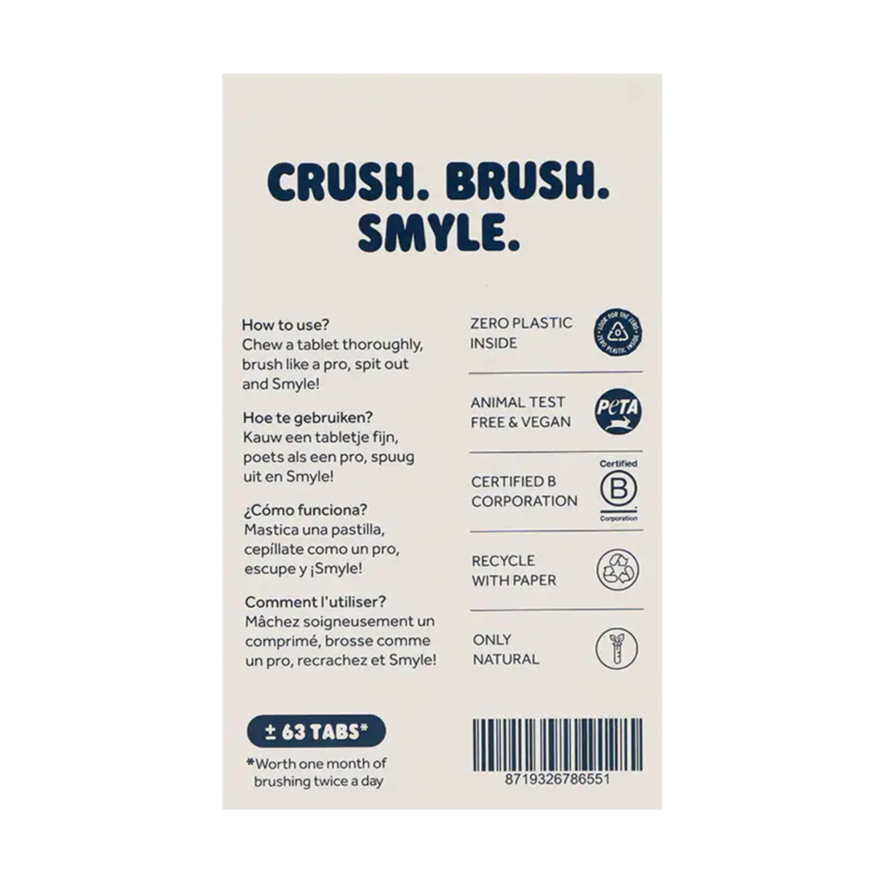 Brush. Smile refill zonder fluoride