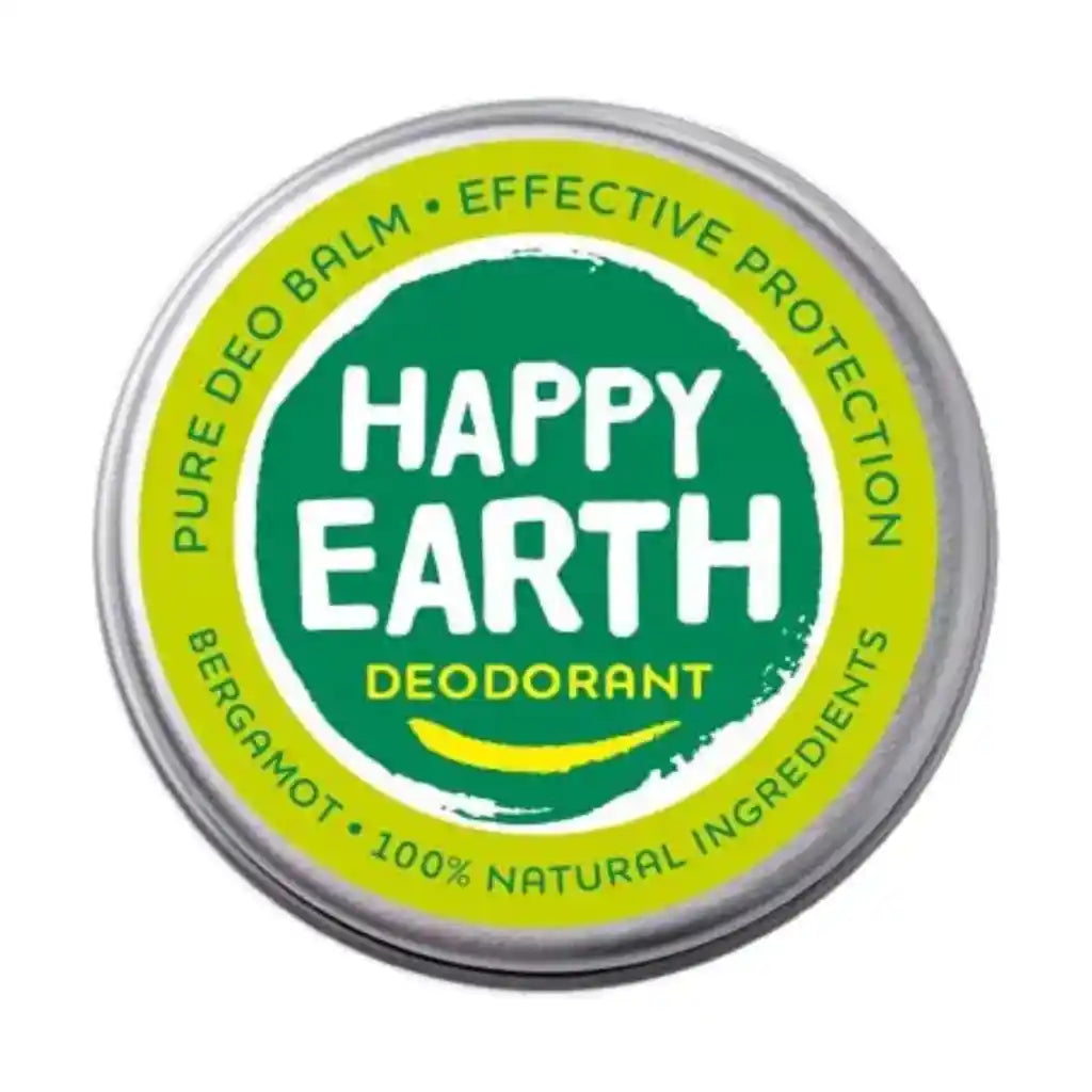 Happy Earth Pure Natuurlijke Deodorant Balm Bergamot