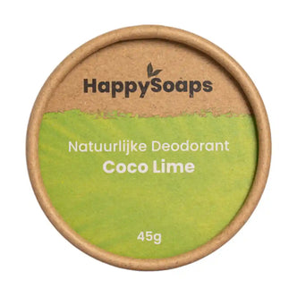 HappySoaps Natuurlijke Deodorant Coco & Lime