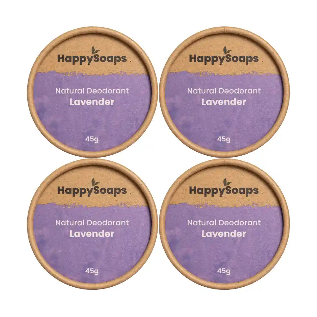 4x Natuurlijke Deodorant Lavender