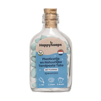 HappySoaps Tandpasta Tabs met fluoride