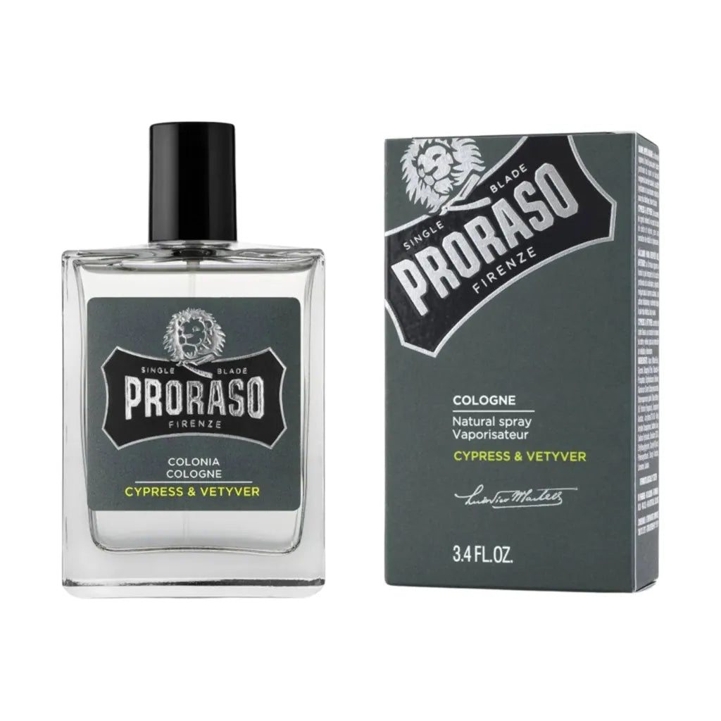 Proraso eau de cologne Cypress & Vetyver