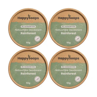 4x Natuurlijke Deodorant Rainforest