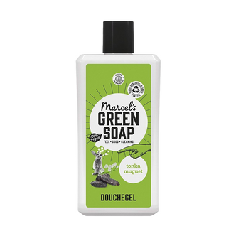 Marcel's Green Soap Tonka & Muguet Douchegeld Showergel 500ml voorkant