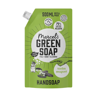 Tonka & Muguet handsoap refill pack