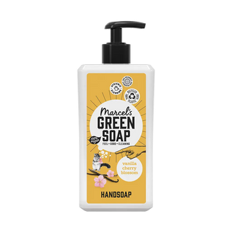 Marcel's Green Soap Handzeep Vanille & Kersenbloesem 500ml
