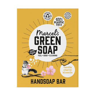 Marcel's Green Soap Handzeep Bar Vanille & Kersenbloesem 90gr