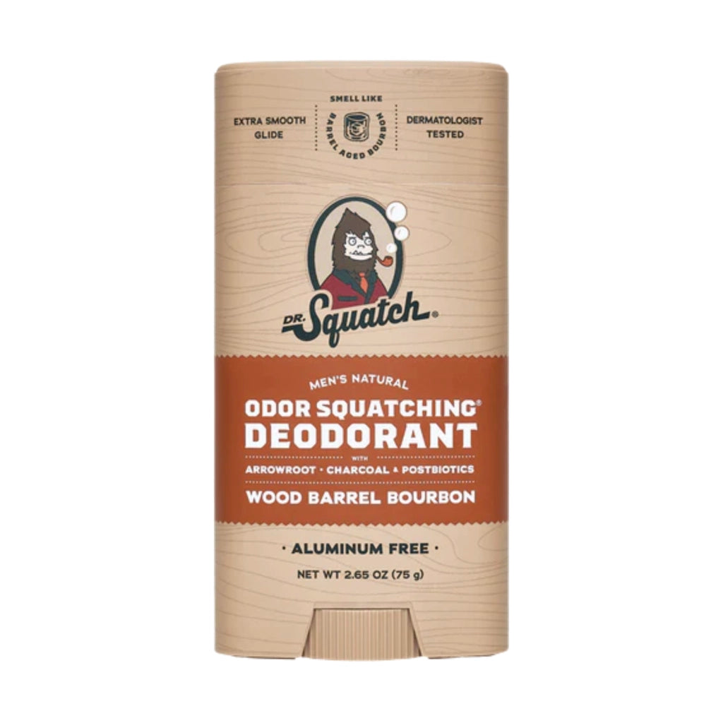 Dr Squatch Deodorant Wood Barrel Bourbon 75 gram