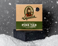 Dr. Squatch in de winter