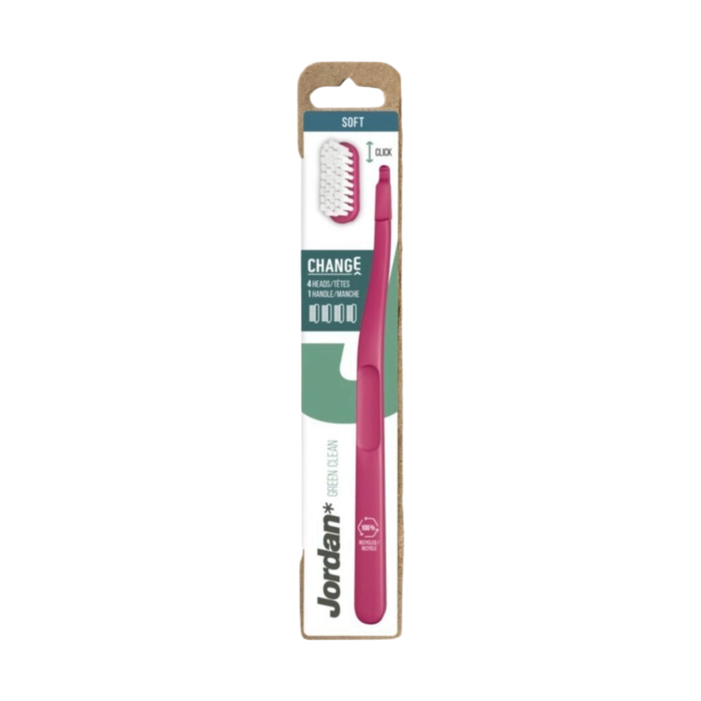 Jordan Green Clean Tandenborstel Change Roze