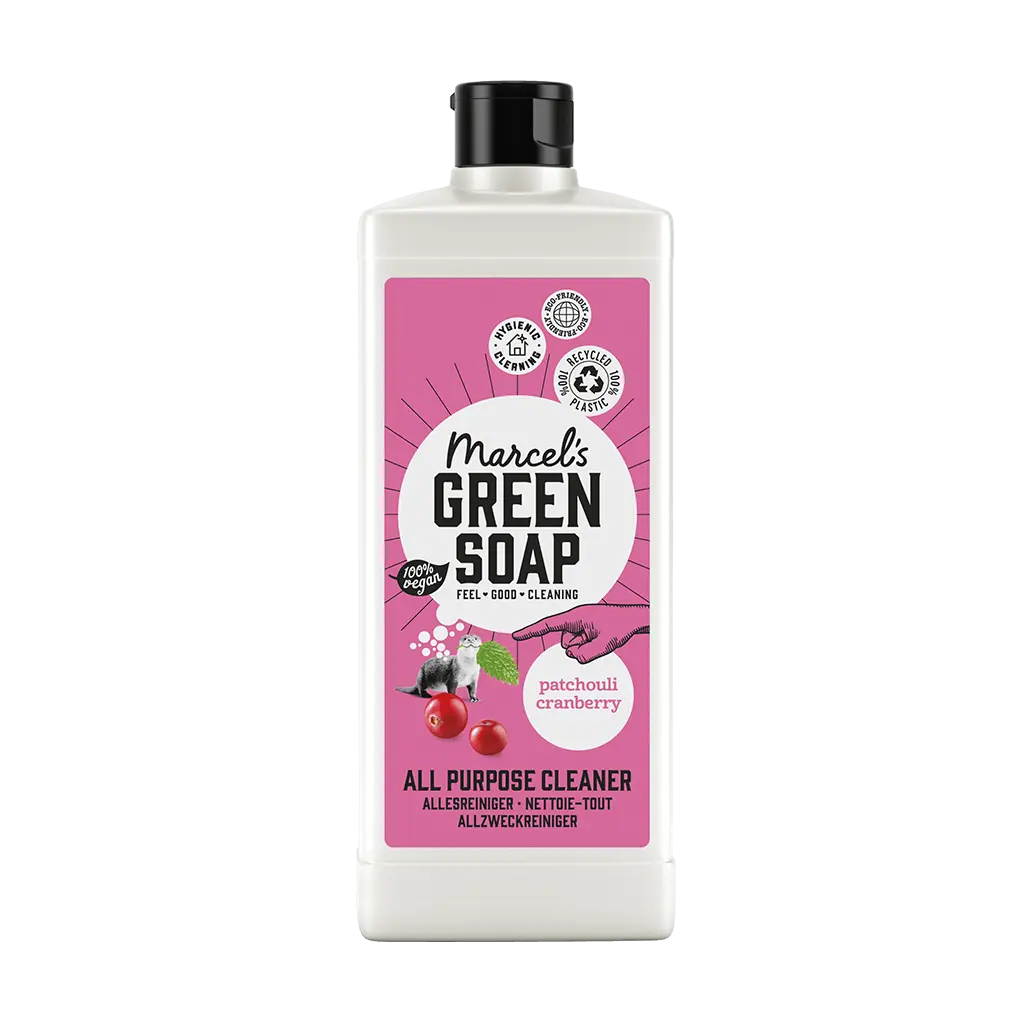 Marcel's Green Soap Allesreiniger Patchouli & Cranberry 750ml voorkant