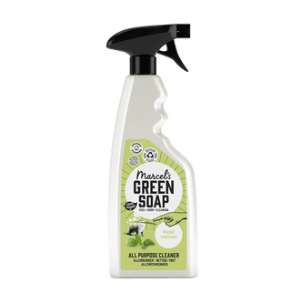 Marcel's Green Soap Allesreiniger Spray Basilicum & Vetiver 500ml voorkant