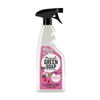 Marcel's Green Soap Allesreiniger Spray Patchouli & Cranberry 500ml voorkant