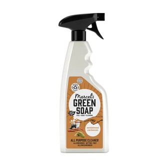 Marcel's Green Soap Allesreiniger Spray Sandelhout & Kardemom 500ml voorkant