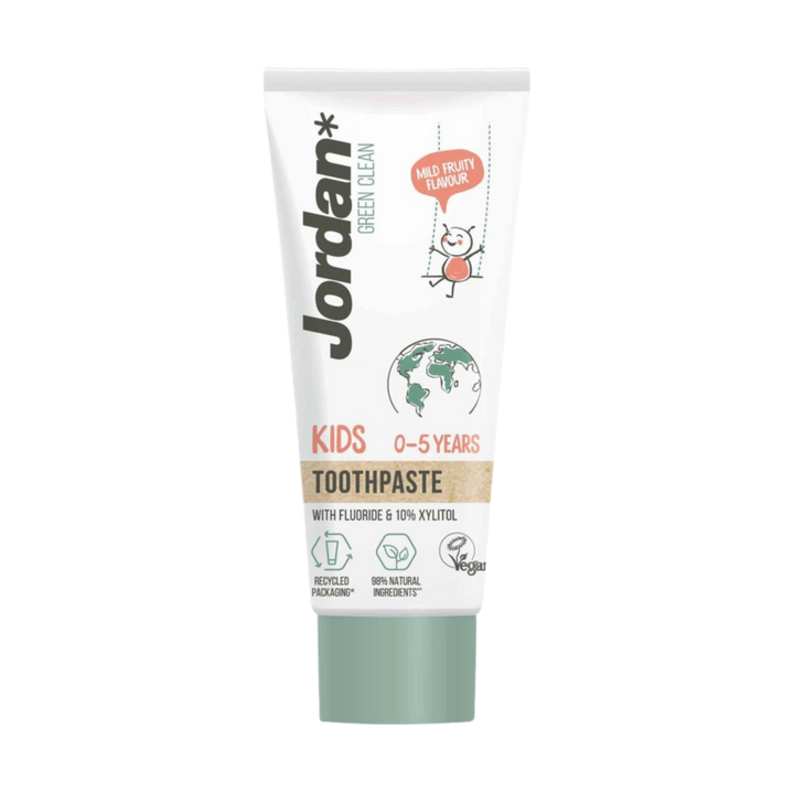 Jordan Green Clean Tandpasta Kids 0-5 jaar