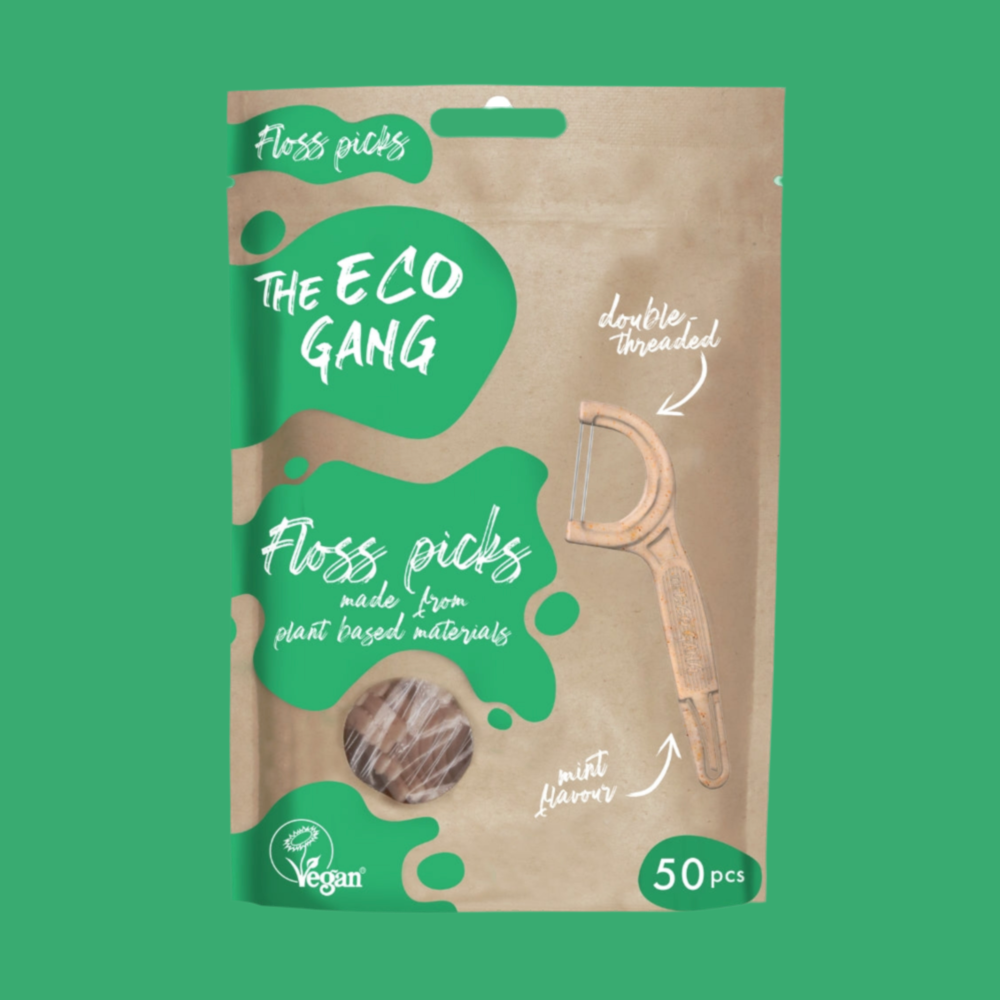 The Eco Gang Flosstokjes Mint