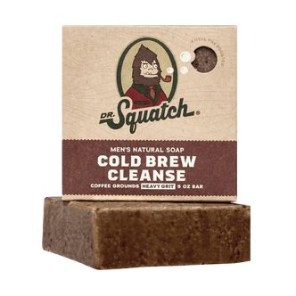 Dr. Squatch Cold Brew Cleanse Koffie Body Bar Soap Man