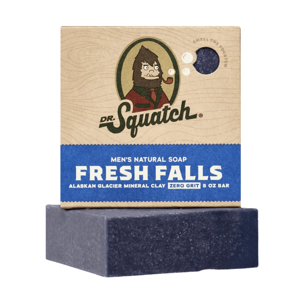 Dr. Squatch Fresh Falls Mannenzeep Bar Soap