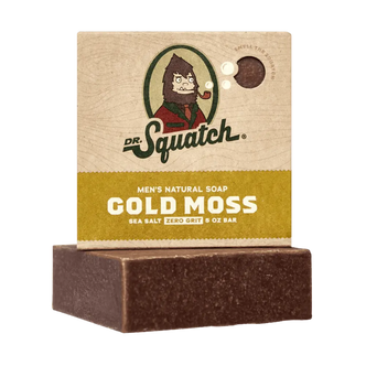 Dr. Squatch Bar Soap voor heren Douche Gold Moss