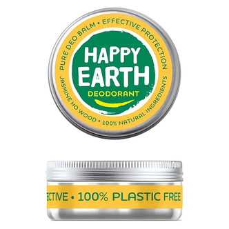 Happy Earth Natuurlijke Deodorant Jasmine Ho Wood 45g