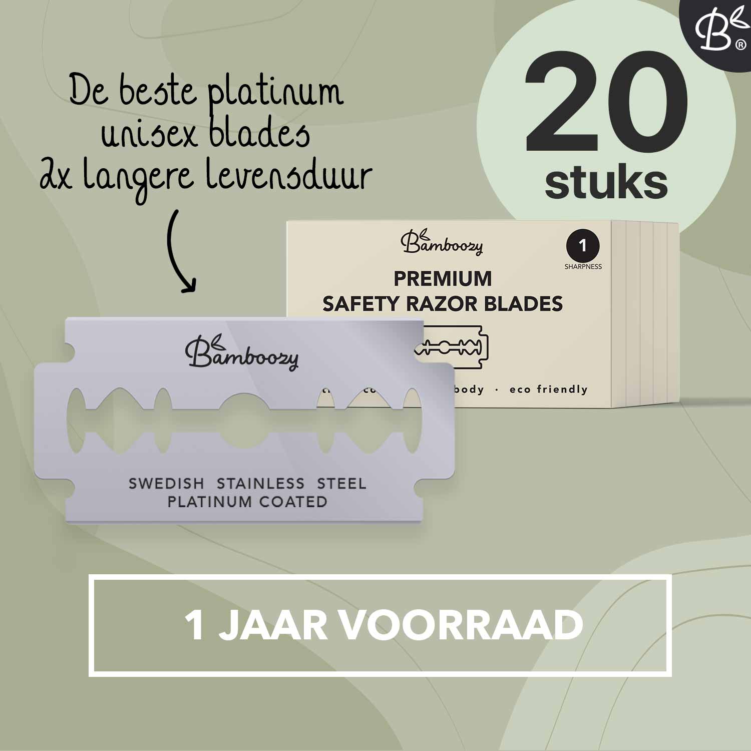 Inclusief 20x Scheermesjes