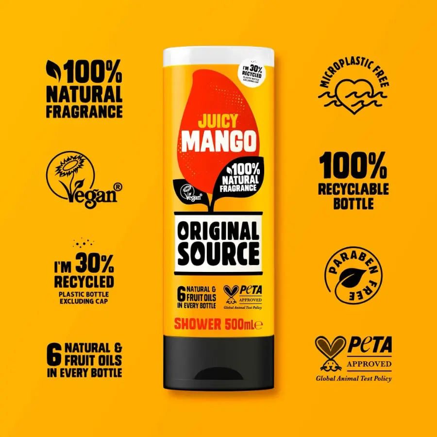 Original Source Peta Aproved Vegan Mango Douchegel