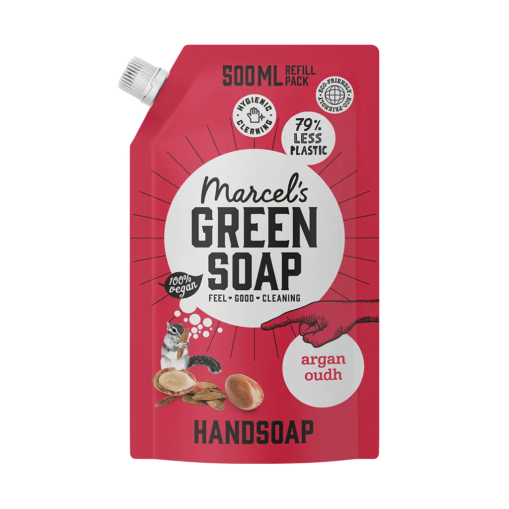 Argan & Oudh handsoap refill pack