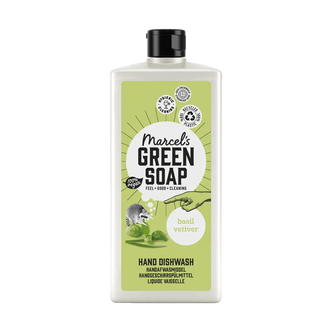 Marcel's Green Soap Afwasmiddel Basilicum & Vetiver 500ml voorkant