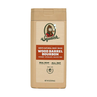 Dr. Squatch Body Wash Soap Wood Barrel Bourbon