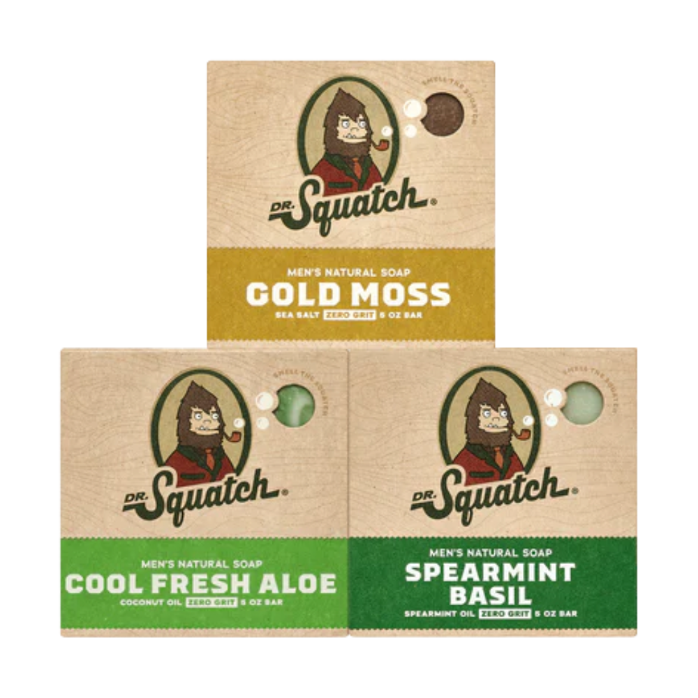Dr. Squatch Fresh Soap 3-Pack