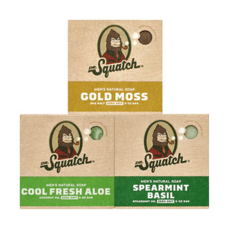 Dr. Squatch Fresh Soap 3-Pack