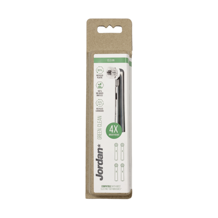 Jordan Green Clean Opzetborstels 4-pack