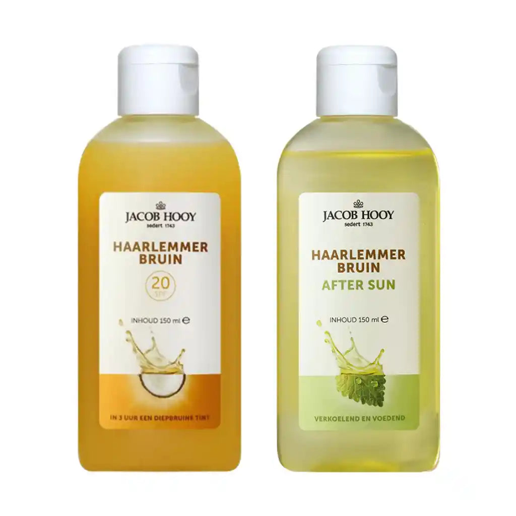 Jacob Hooy Haarlemmerbruin SPF 20 & Haarlemmer After Sun Cadeau- combipack