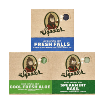 Dr Squatch 3 stuks Herbal Soaps Combinatie