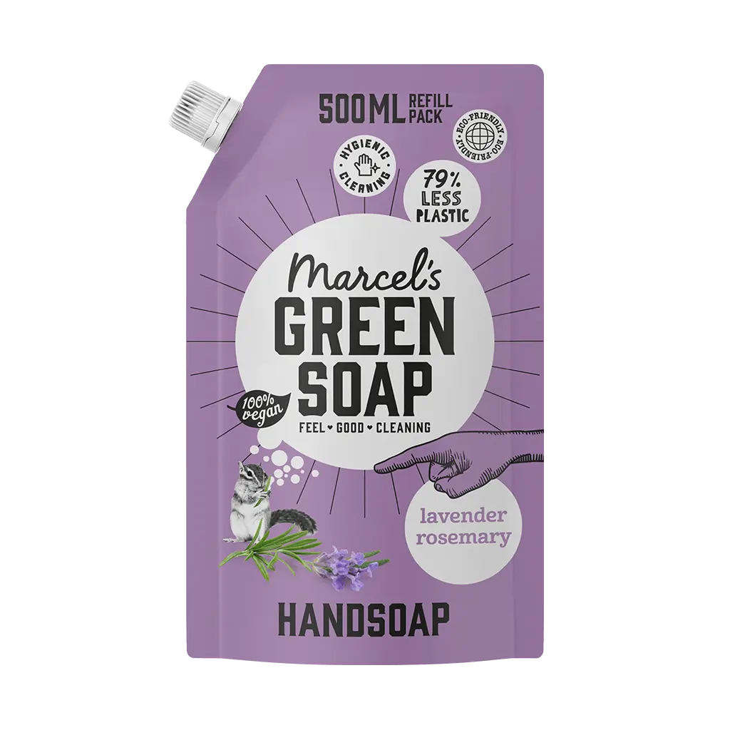 Lavendel & Rosemary handsoap refill pack