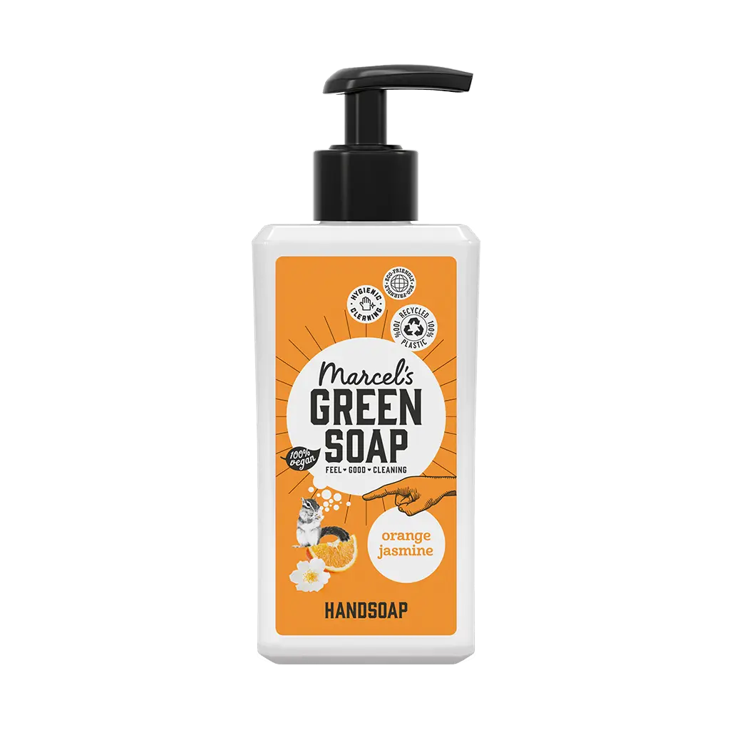 Marcel's Green Soap Orange & Jasmine Handsoap 250ml