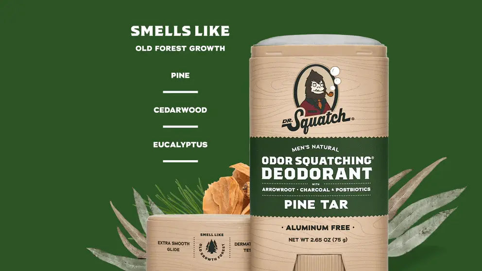 Dr. Squatch Deodorant Pine Tar