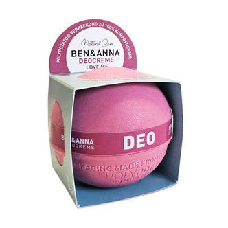 Verpakking met Love Me Deocreme van Ben & Anna