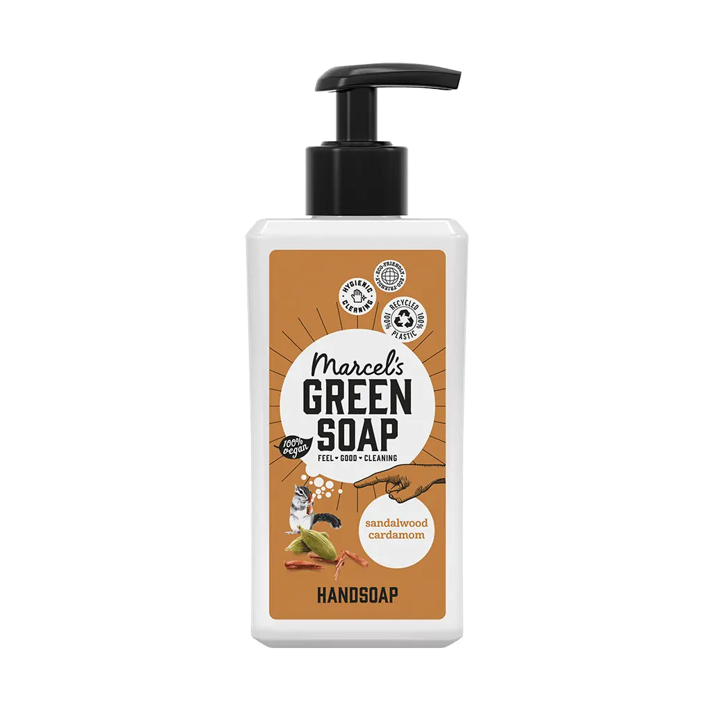 Marcel's Green Soap Sandalwood Cardamom Handsoap 250ml