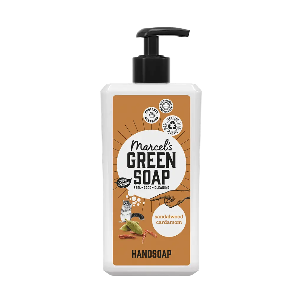 Marcel's Green Soap Sandalwood & Cardamom Handsoap 500ml