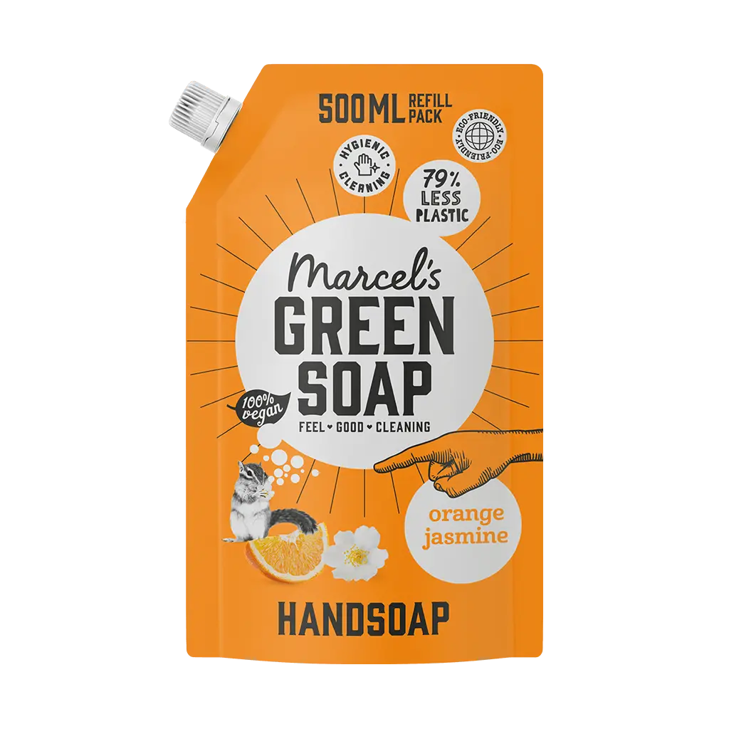 Orange & Jasmine handsoap refill pack
