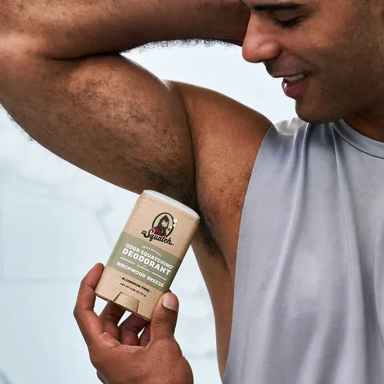 Smeerbare Deodorant Stick van Dr. Squatch voor mannen