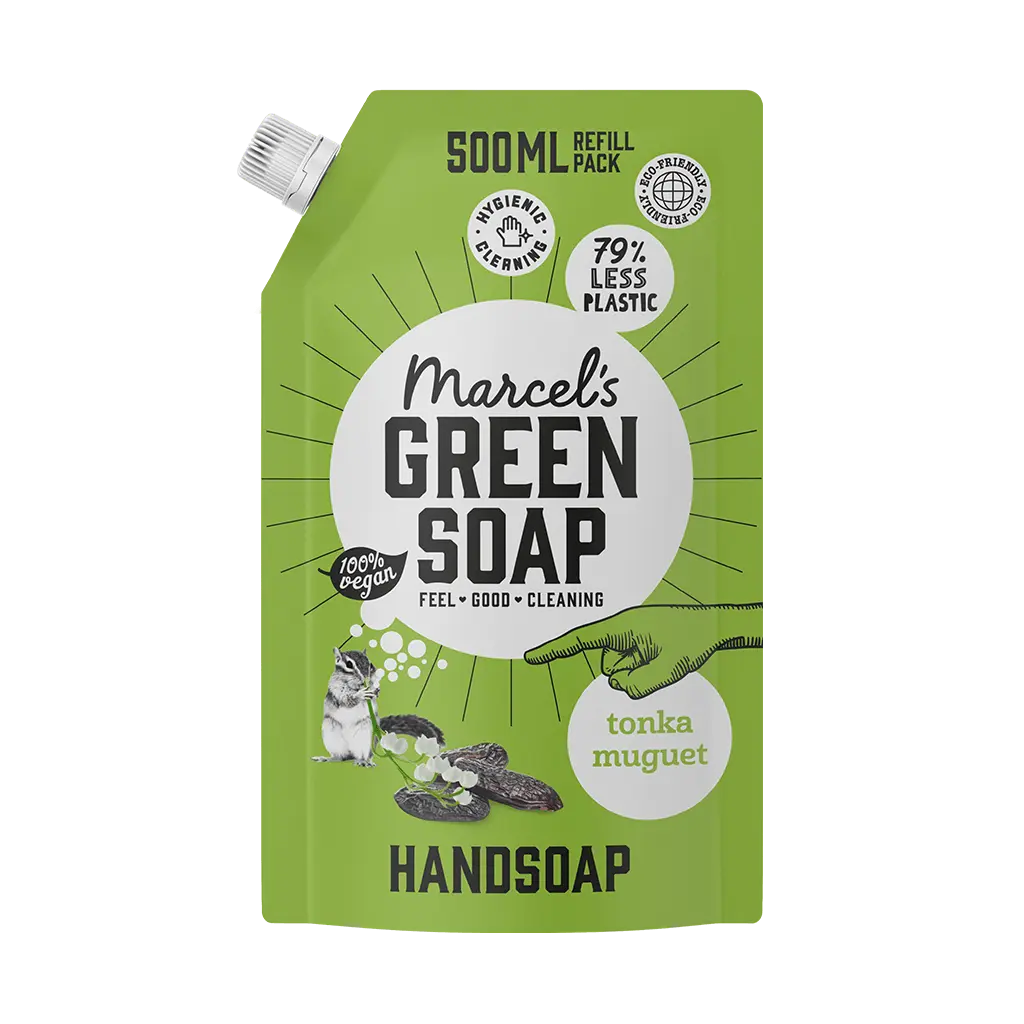 Tonka & Muguet handsoap refill pack