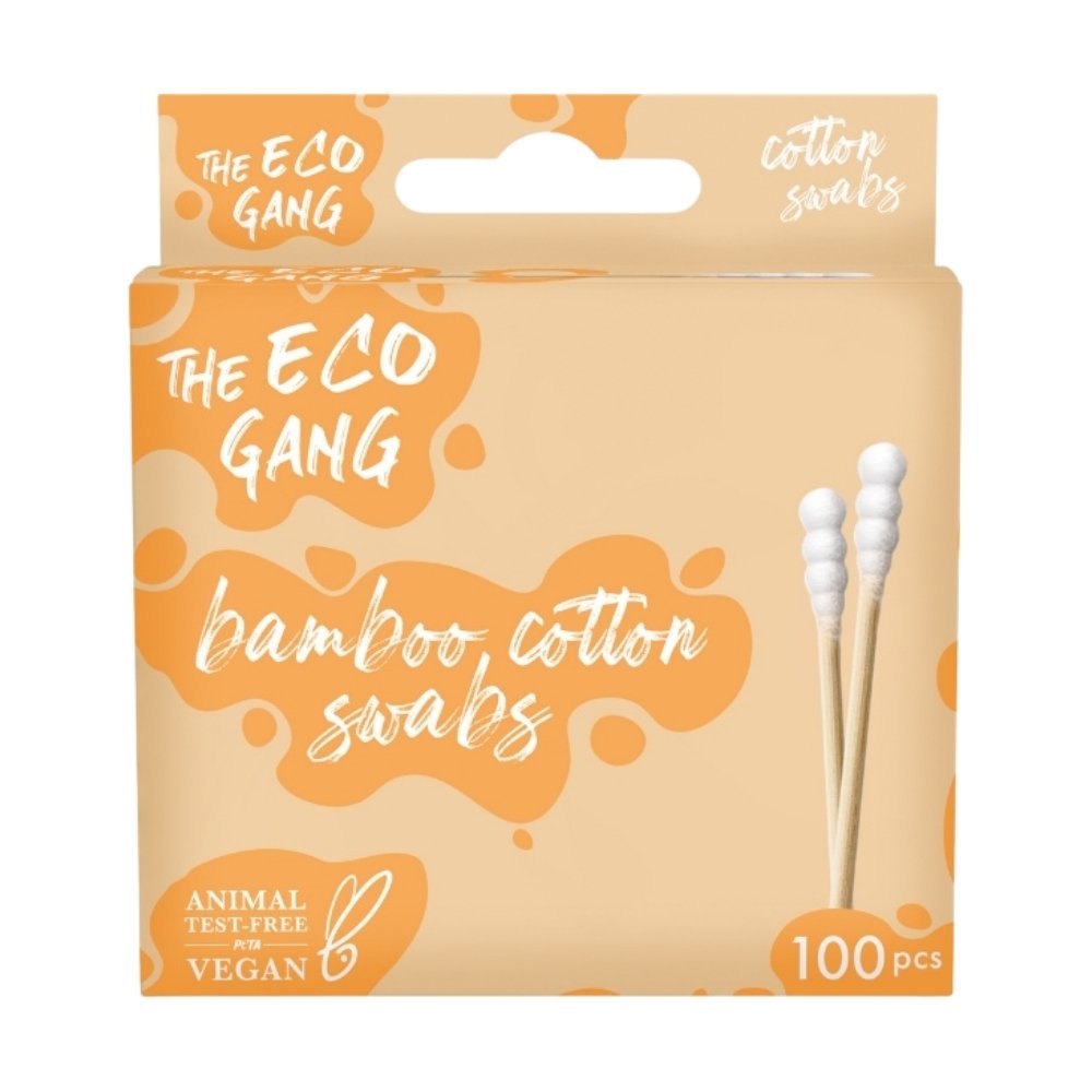 The Eco Gang Wattenstaafjes Spiraalvormig Bamboo 100 stuks